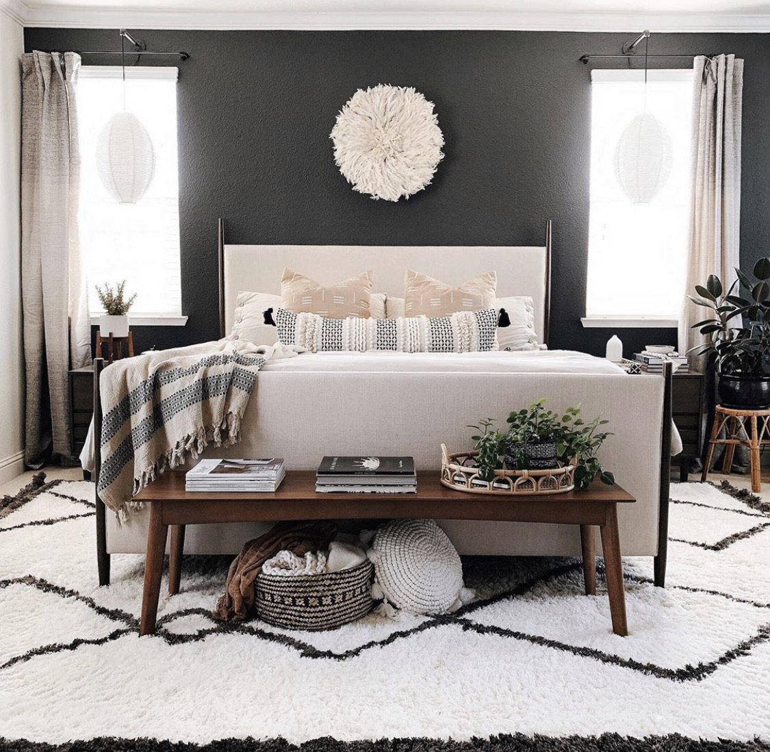 Farida | Linen and Turkish Cotton Throw Blanket - The Loomia