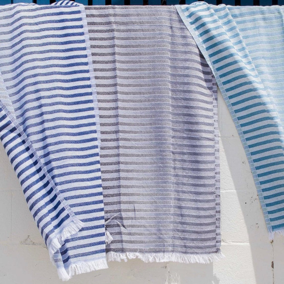 IRIS COTTON TURKISH BEACH TOWELS