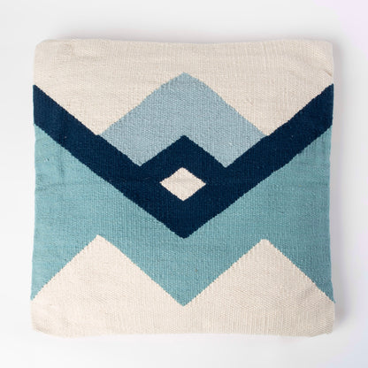 Kalan Handwoven Blue Pillow