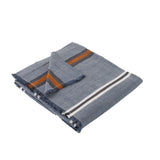 Nilay Cotton and Linen Turkish Throw Blanket