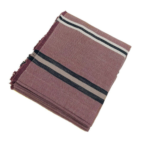 Nilay Cotton and Linen Turkish Throw Blanket