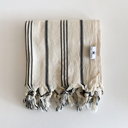 Raven Ultimate Peshtemal Turkish Towel - The Loomia