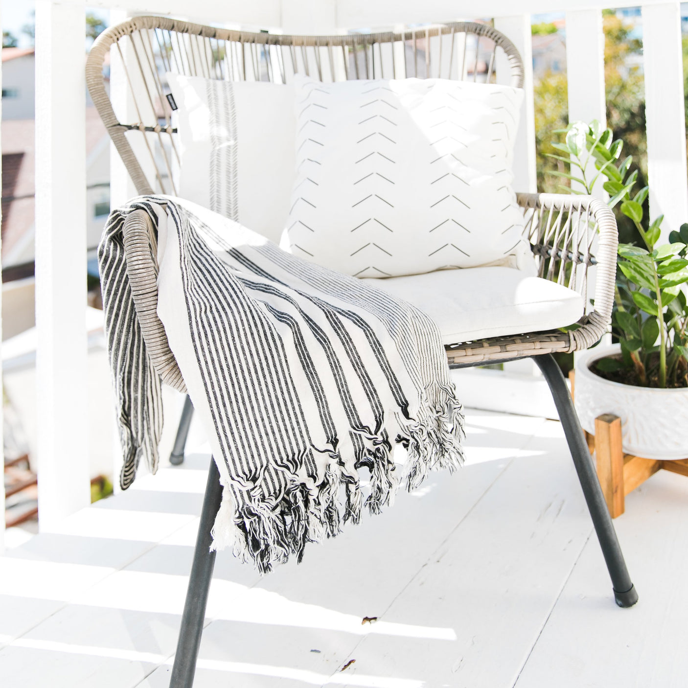 Celeste Ultimate Peshtemal Turkish Towel - The Loomia